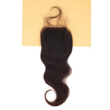 Raw Indian Wavy Closure - Girlfriend BeautyBar